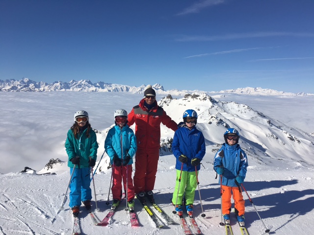 Top of Cime de Caron, Val Thorens, April 2016