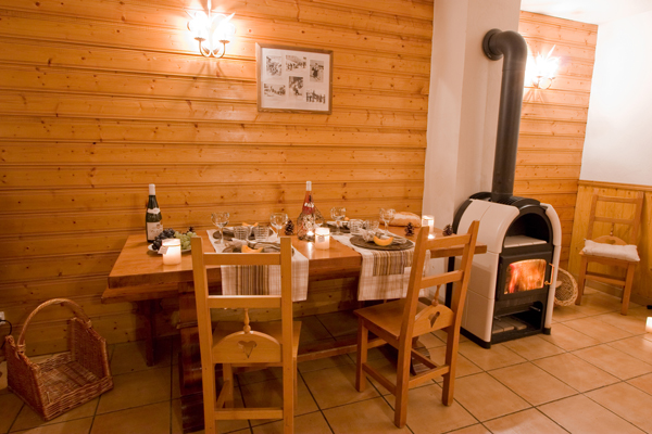 Living room, Val Chavière apartment, Val Thorens