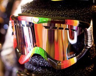 Zenith ski shop, Val Thorens - goggles