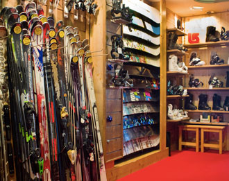 Ski and snowboards for sale at Zenith, Val Thorens