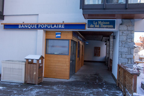 Banque Populaire in Val Thorens