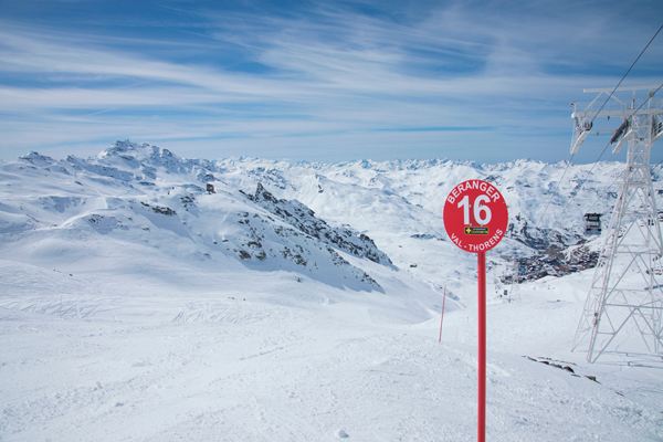 Beranger piste, Val Thorens
