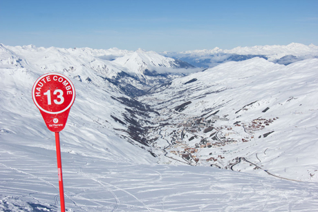 Boismint sector Boismint sector of the Val Thorens ski area