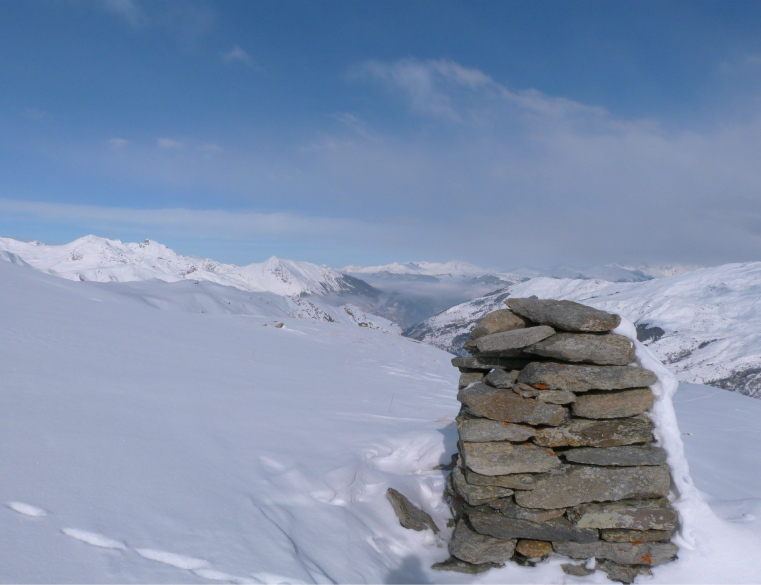 A cairn, Vallée des Belleville