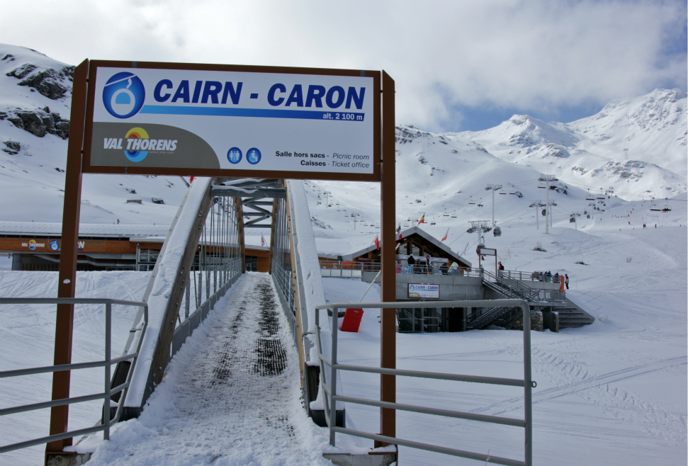 Cairn-Caron lift station, Val Thorens