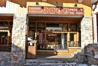 Ski pass office, Val Thorens