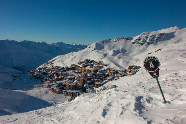 Cascades piste, Val Thorens