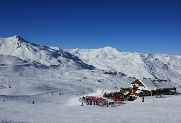 Les Dalles piste, Val Thorens