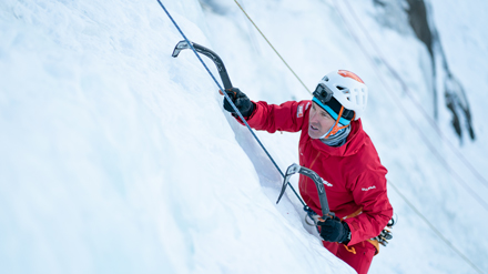 Ice climbing, Val Thorens