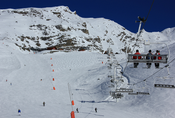 Plein Sud piste, Val Thorens