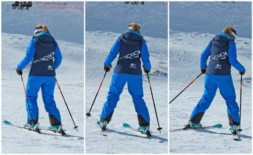 Top of a plough parallel turn