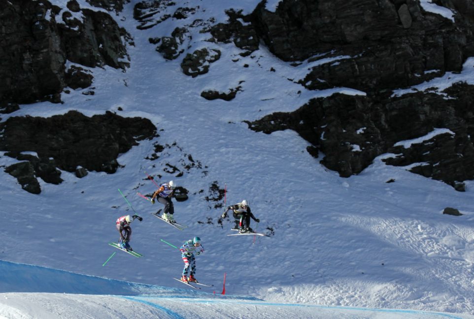 Skicross World Cup, Val Thorens, 10th December 2016 Skicross World Cup, Val Thorens, 10th December 2016