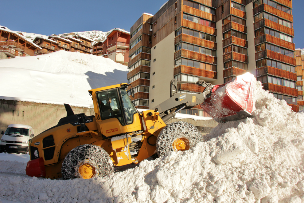 Snowplough, Val Thorens