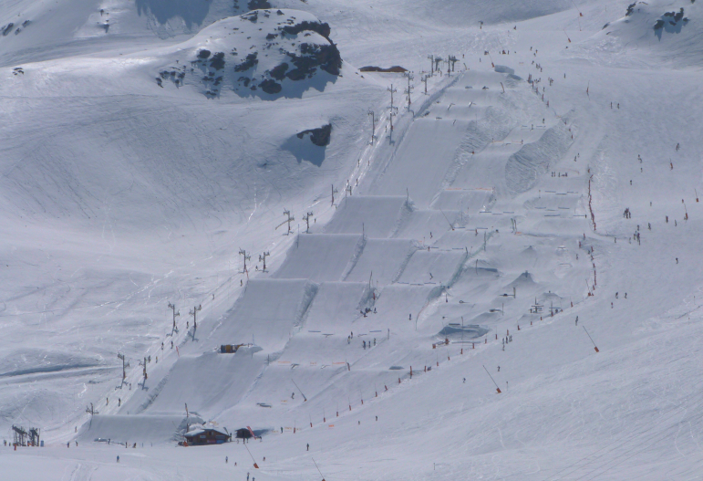 Snow park, Val Thorens Snow park, Val Thorens