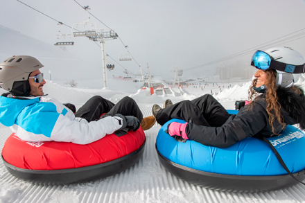 Snowtubing, Val Thorens