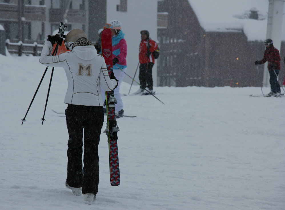 Snowy Saturday in Val Thorens, January 2016