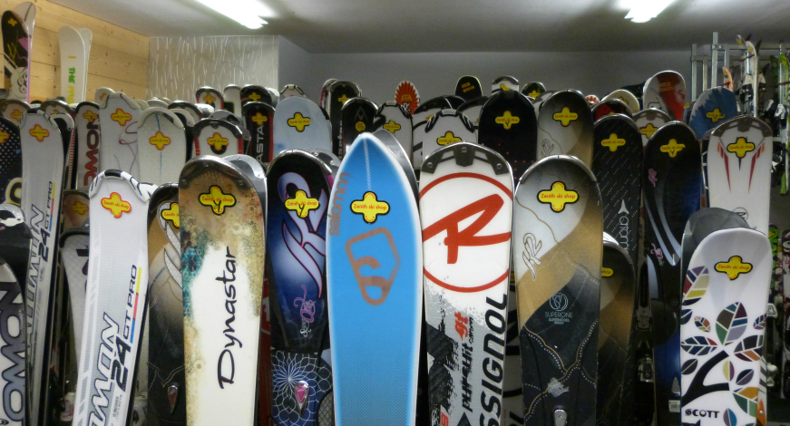 Ski hire at Zenith, Val Thorens